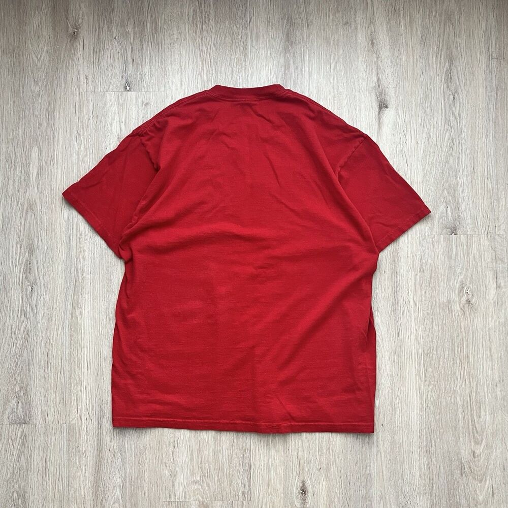 Vintage Y2K Ohio State Buckeyes Football Jerzees Spell Out T Shirt Mens XL - Picture 3 of 6